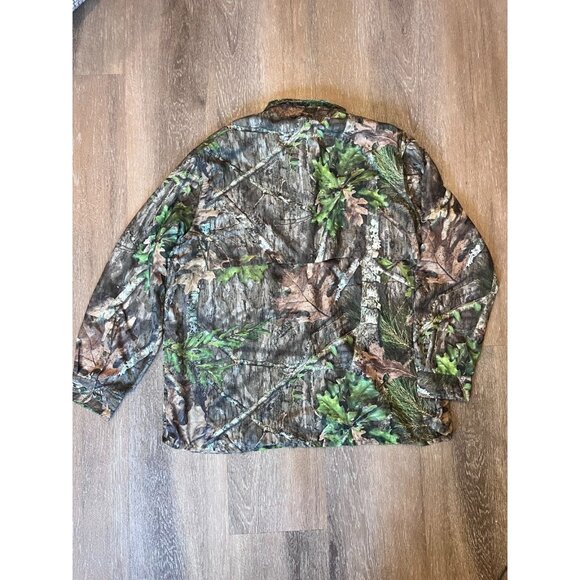 Mossy Oak Obsession Camo NWTF Hunting Shirt Men’s Cotton Blend Utility - Picture 7 of 7